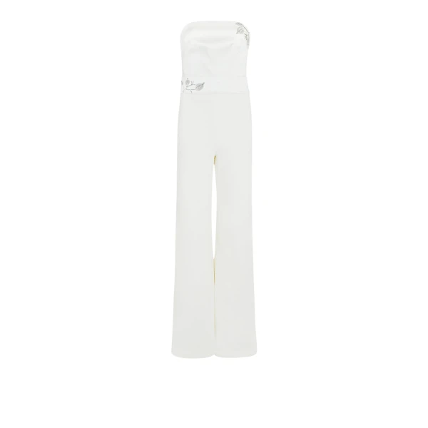 Sarisha Flower Bud Embroidered Jumpsuit