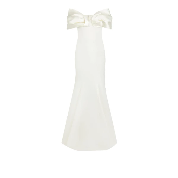 Zelda Ivory Long Dress