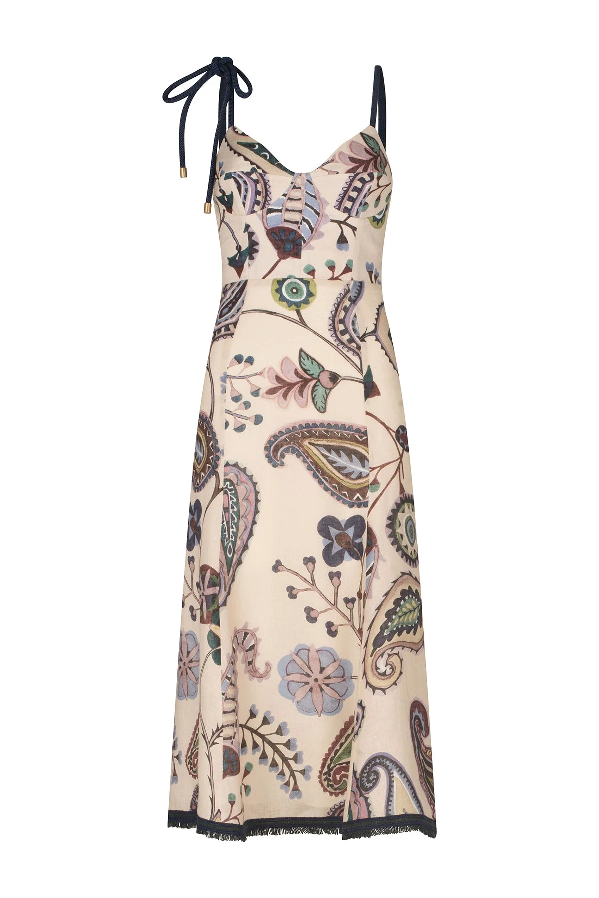 Silvia-Tcherassi-Dalil-Dress-Blue-Green-Paisley Silvia Tcherassi