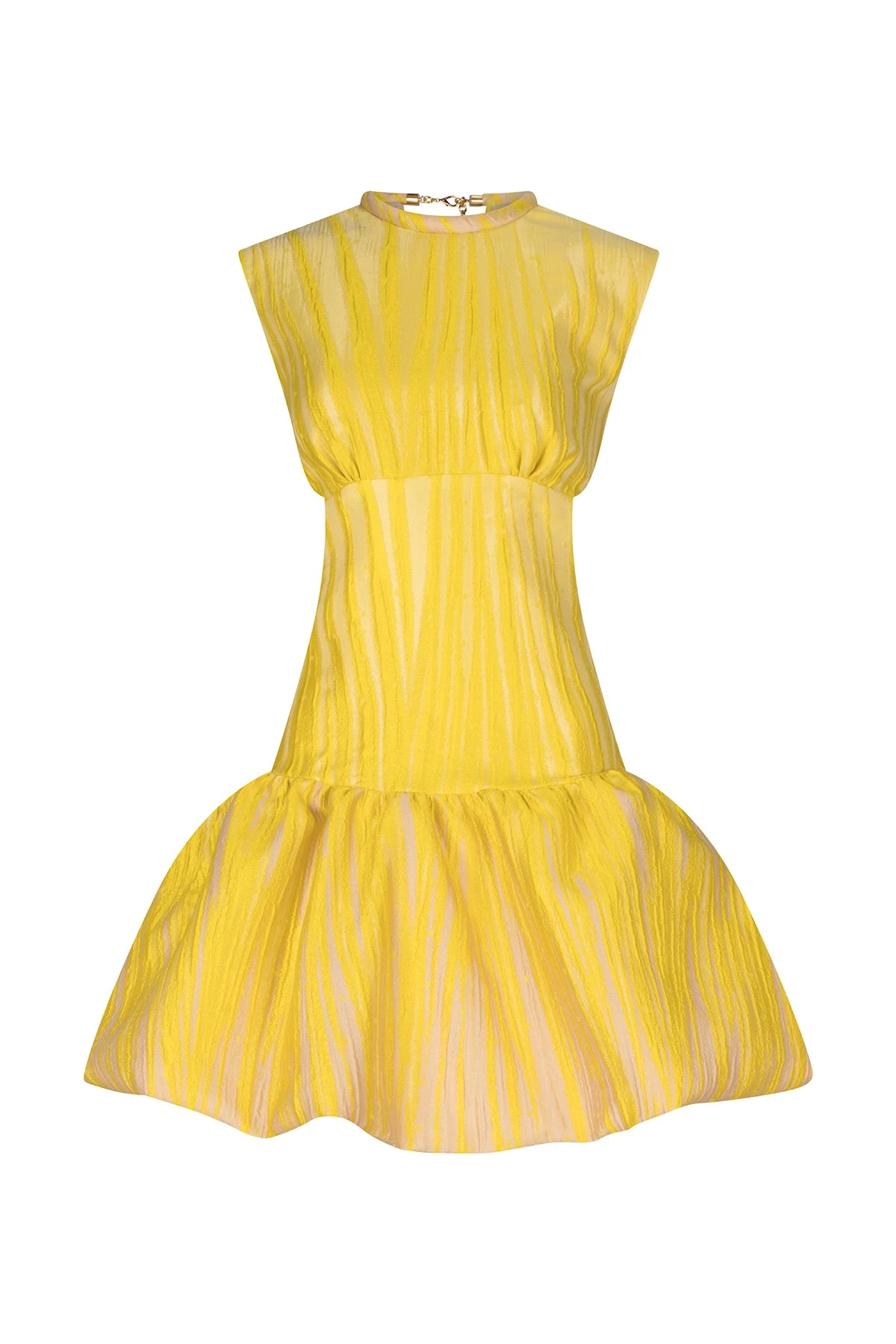 Silvia-Tcherassi-Nadra-Dress-Yellow-Pink-Ripple Silvia Tcherassi