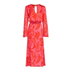 Silvia-Tcherassi-Pesaro-Dress-Pink-Red-Marble Silvia Tcherassi