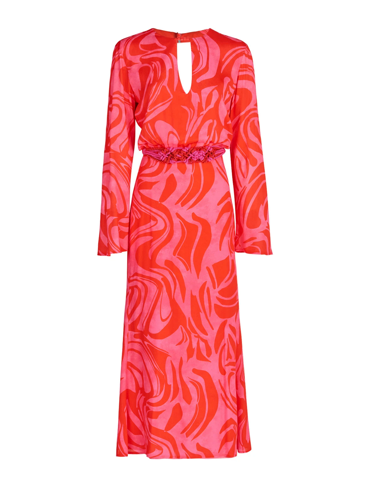 Silvia-Tcherassi-Pesaro-Dress-Pink-Red-Marble Silvia Tcherassi