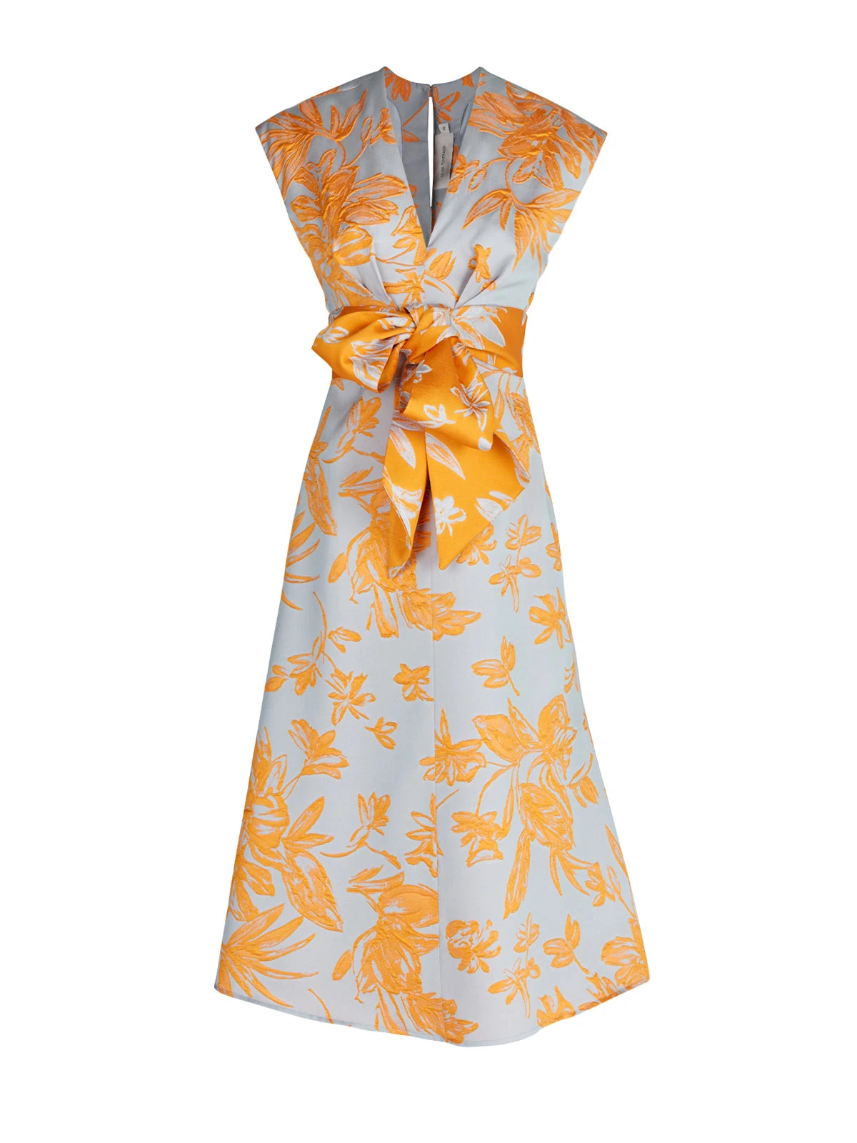 Silvia-Tcherassi-Toledo-Dress-Apricot-Silver Silvia Tcherassi