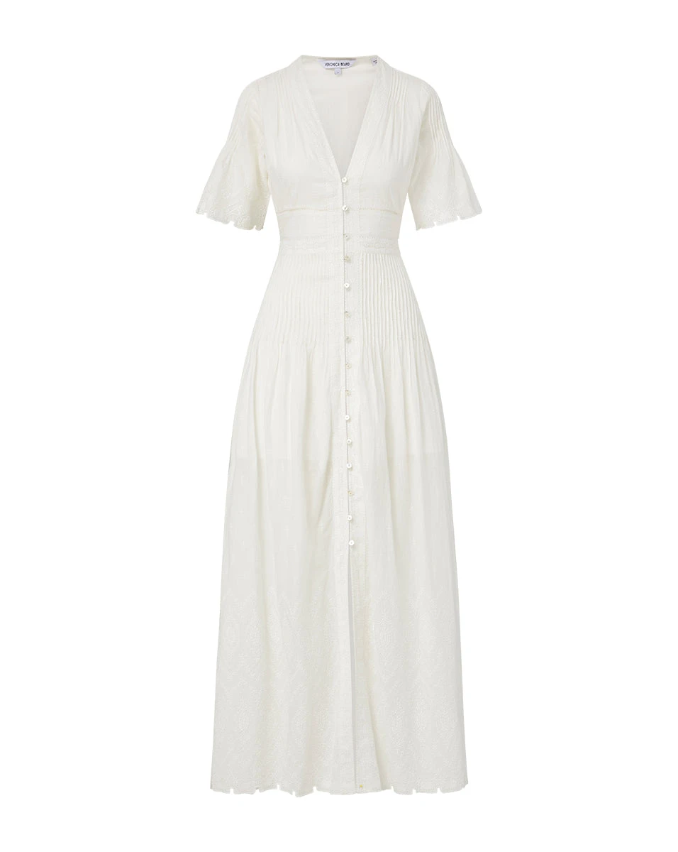 Veronica Beard Arushi Eyelet Dress Veronica Beard Dresses