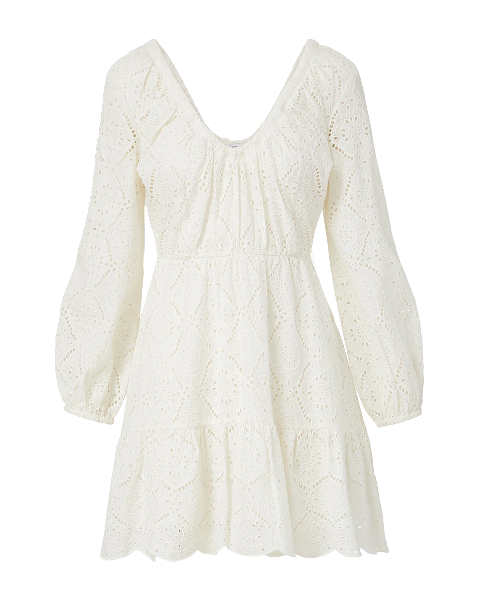 Veronica Beard Calibra Eyelet Dress Veronica Beard Dresses