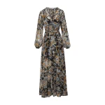 Veronica Beard Elvita Brushstroke Maxi Dress Veronica Beard Dresses