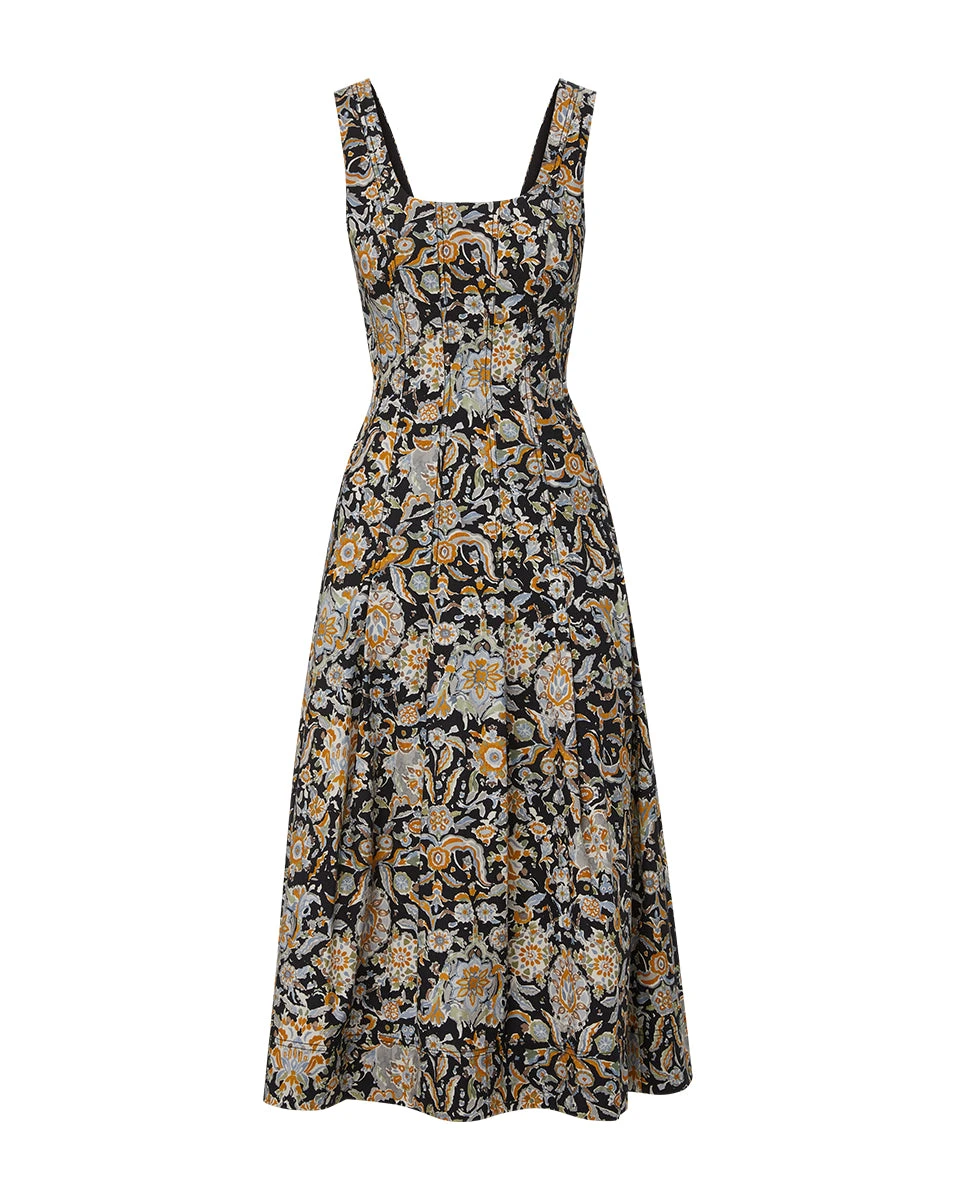 Veronica Beard Jolie Paisley-Print Dress Veronica Beard Dresses