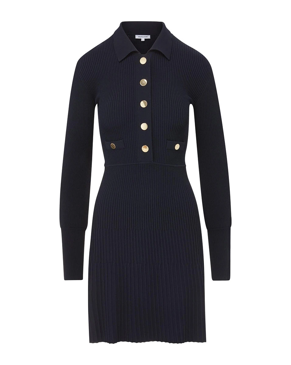 Veronica Beard Lauper Ribbed Dress Veronica Beard Dresses