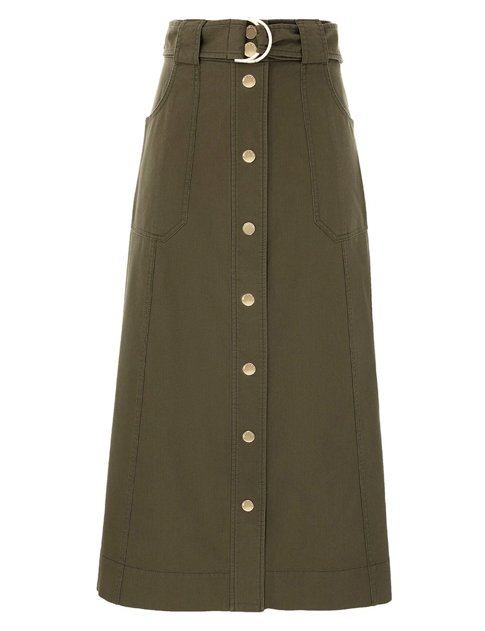 Zimmermann Denim Wrap Skirt Zimmermann dress