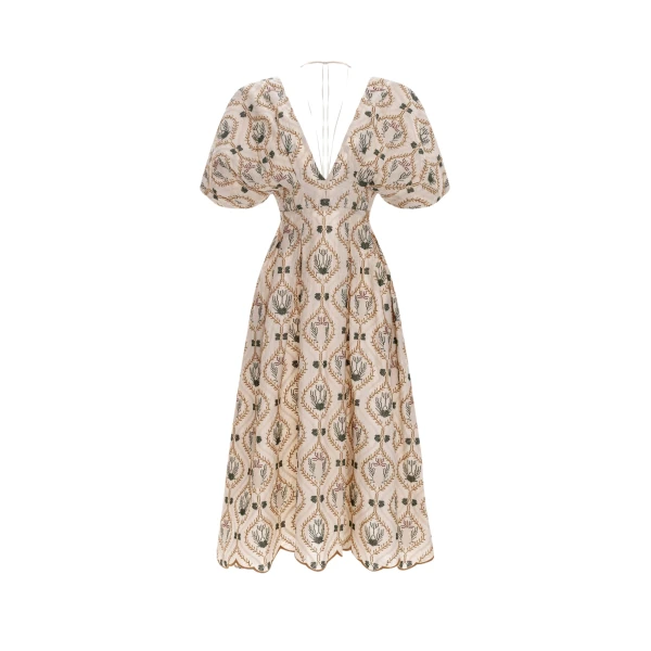 Federica Cotton Midi Dress