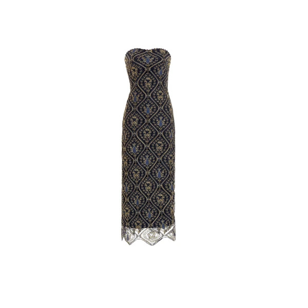 Jacaranda Cotton Maxi Dress