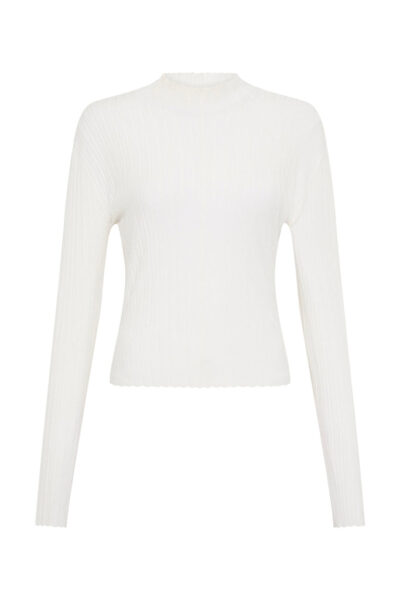 Aje Ivory Knitwear