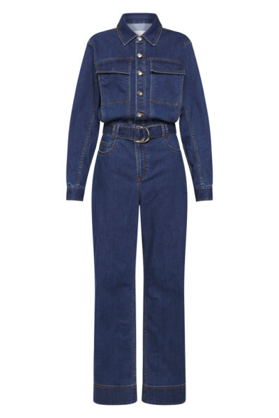 Aje Blue Jumpsuit