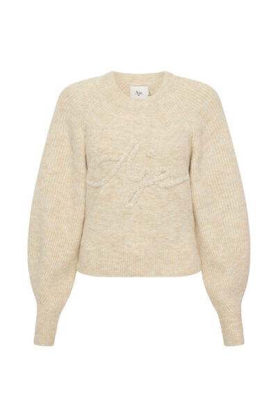 Aje Ivory Knitwear