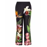 Borgo de Nor Eden Twill Trouser Orchid Black Borgo de Nor