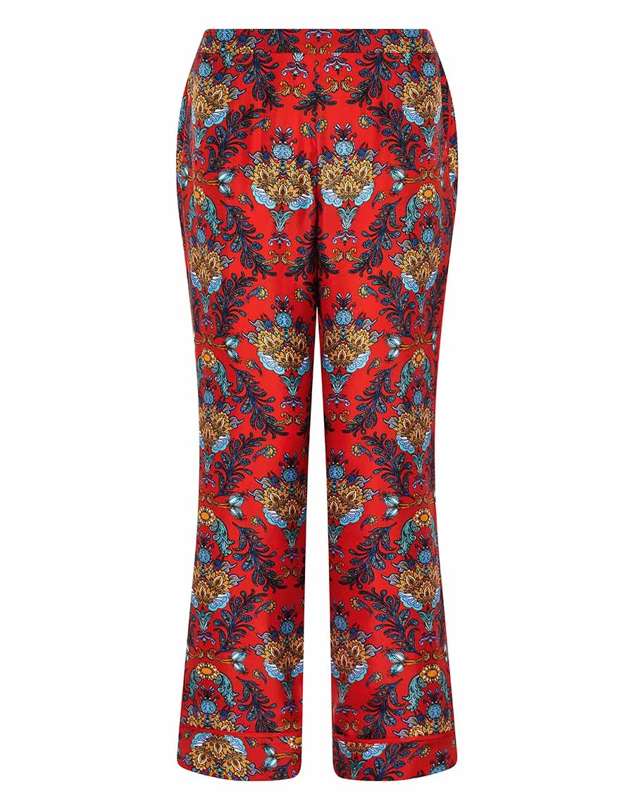 Borgo de Nor Eden Twill Trouser Regina Red Borgo de Nor