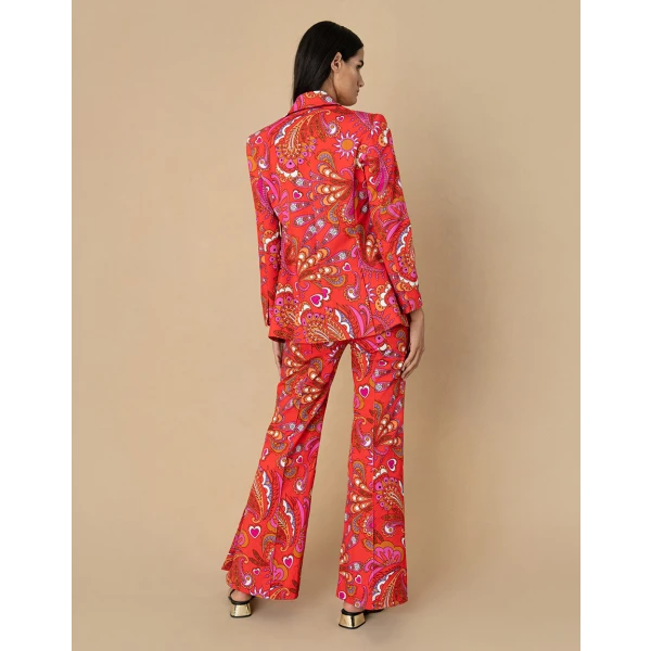 Morgan Twill Trouser  Rhapsody Red - Image 6