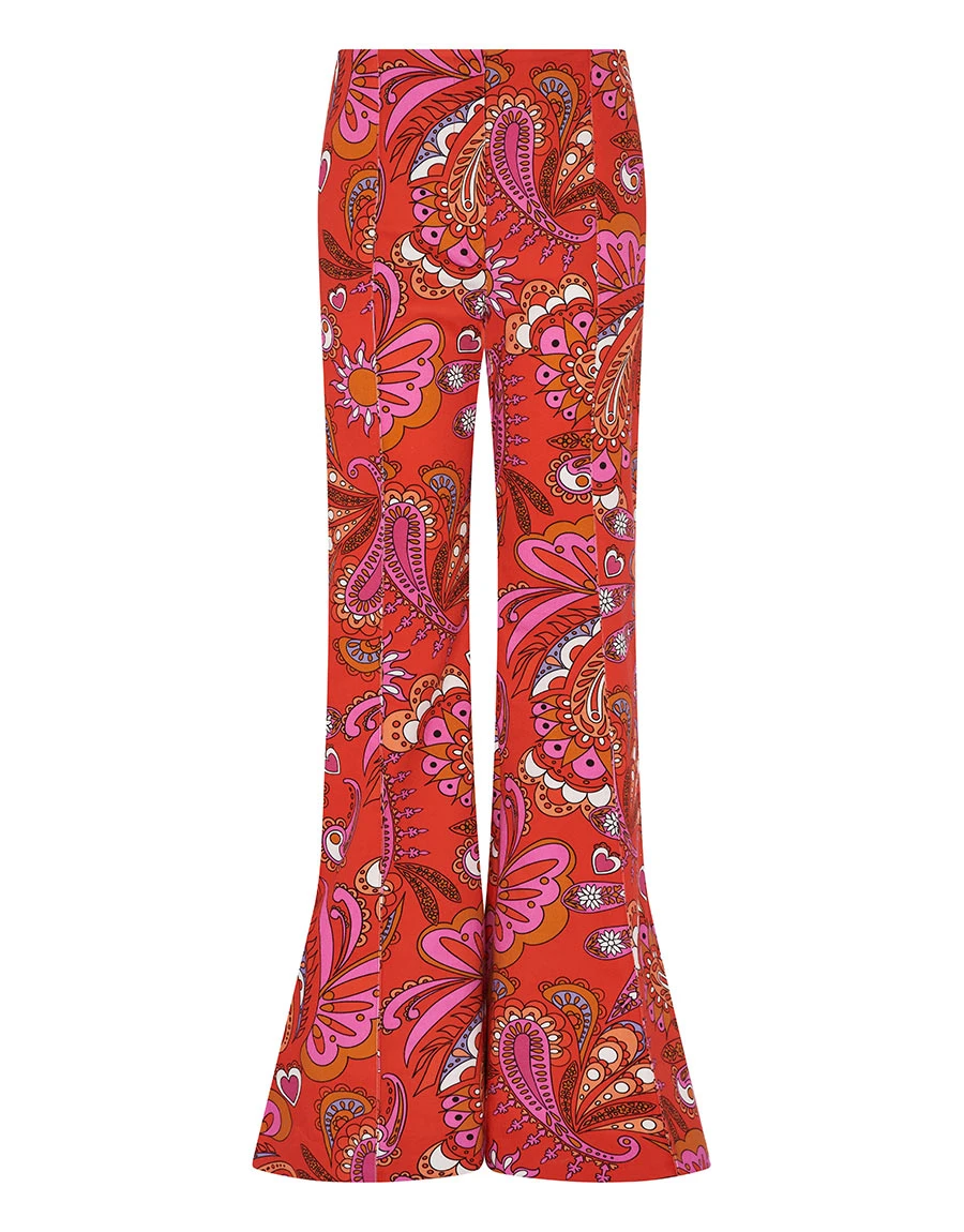 Borgo de Nor Morgan Twill Trouser Rhapsody Red Borgo de Nor