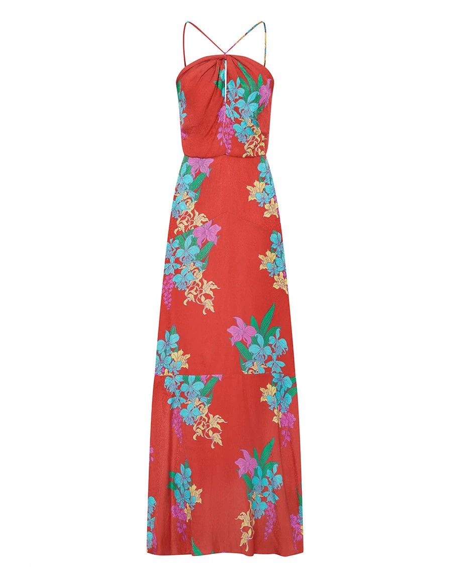 Borgo de Nor Rosie Crepe Maxi Dress Alegria Borgo de Nor