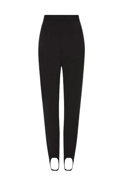 Carla-Zampatti-Black-Tech-Stretch-Stirrup-Pant20286_nobg Black Tech Stretch Stirrup Pant - Image 1