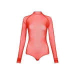 Red Pura Mesh Bodysuit
