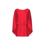 Carla-Zampatti-Red-Satin-Cape-Top41133_nobg