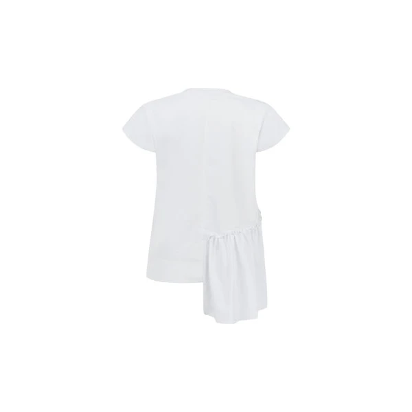 Asymmetric Poplin Shirt