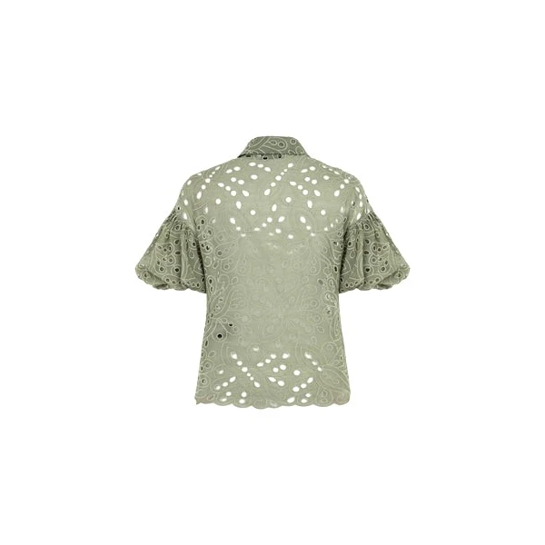 Balloon Sleeve Detailed Shirt