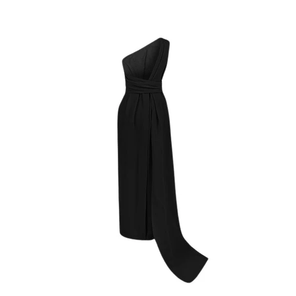 Black Off the Shoulder Dress