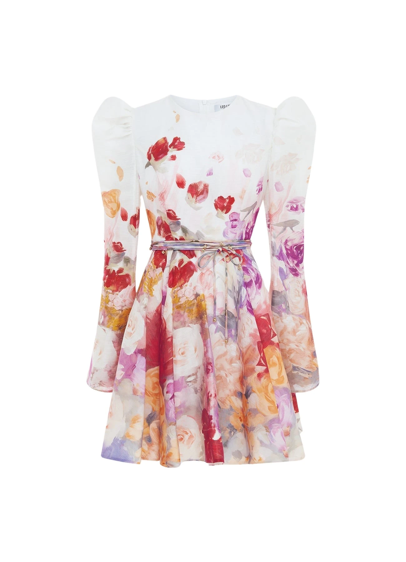 Leo-Lin-Jordyn-Mini-Dress-Fleur-Print-620557_nobg Jordyn Mini Dress - Fleur Print - Image 1