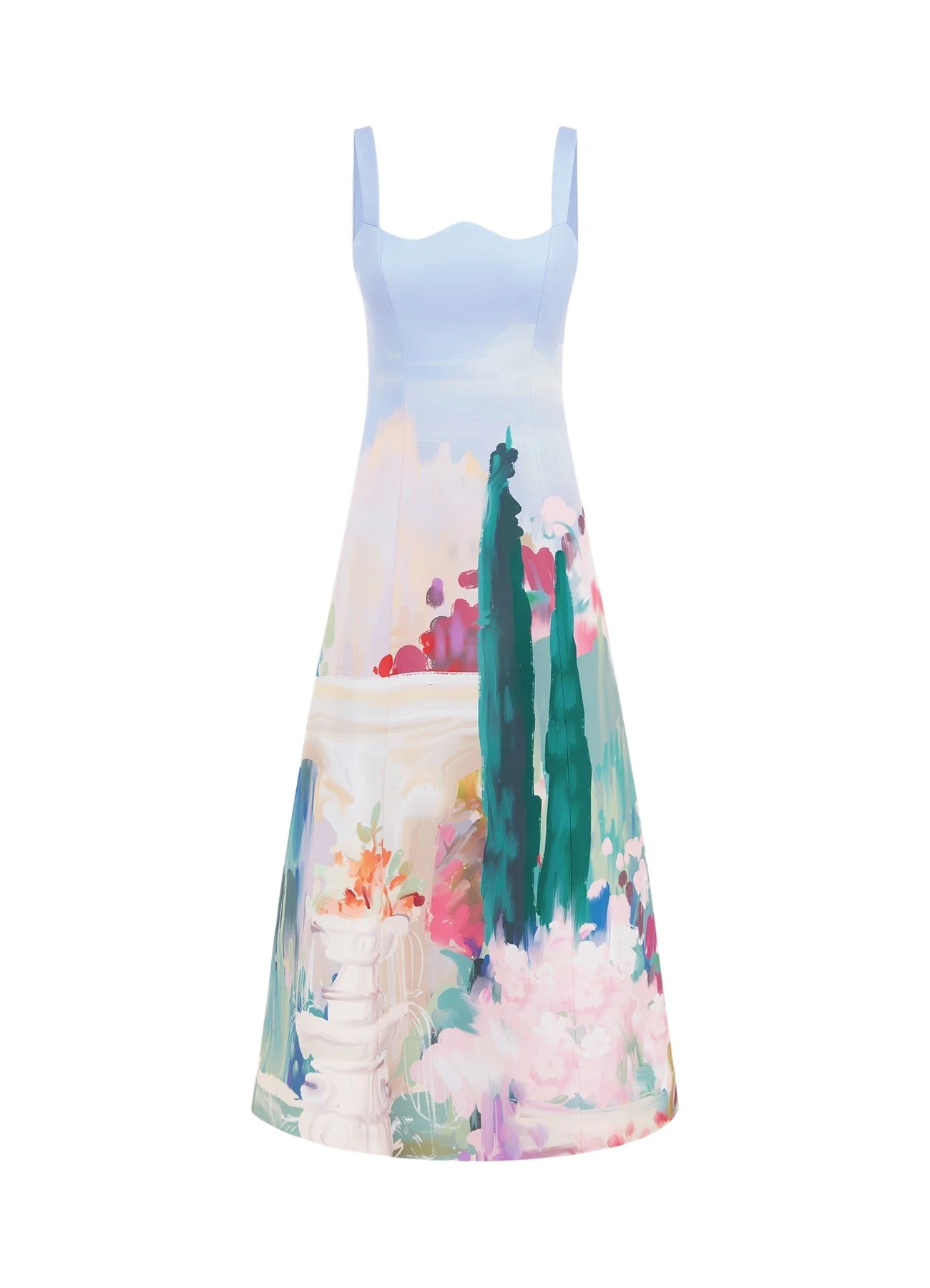 Leo-Lin-Odette-Midi-Dress-Jardin-Print-691600_nobg Odette Midi Dress - Jardin Print - Image 1