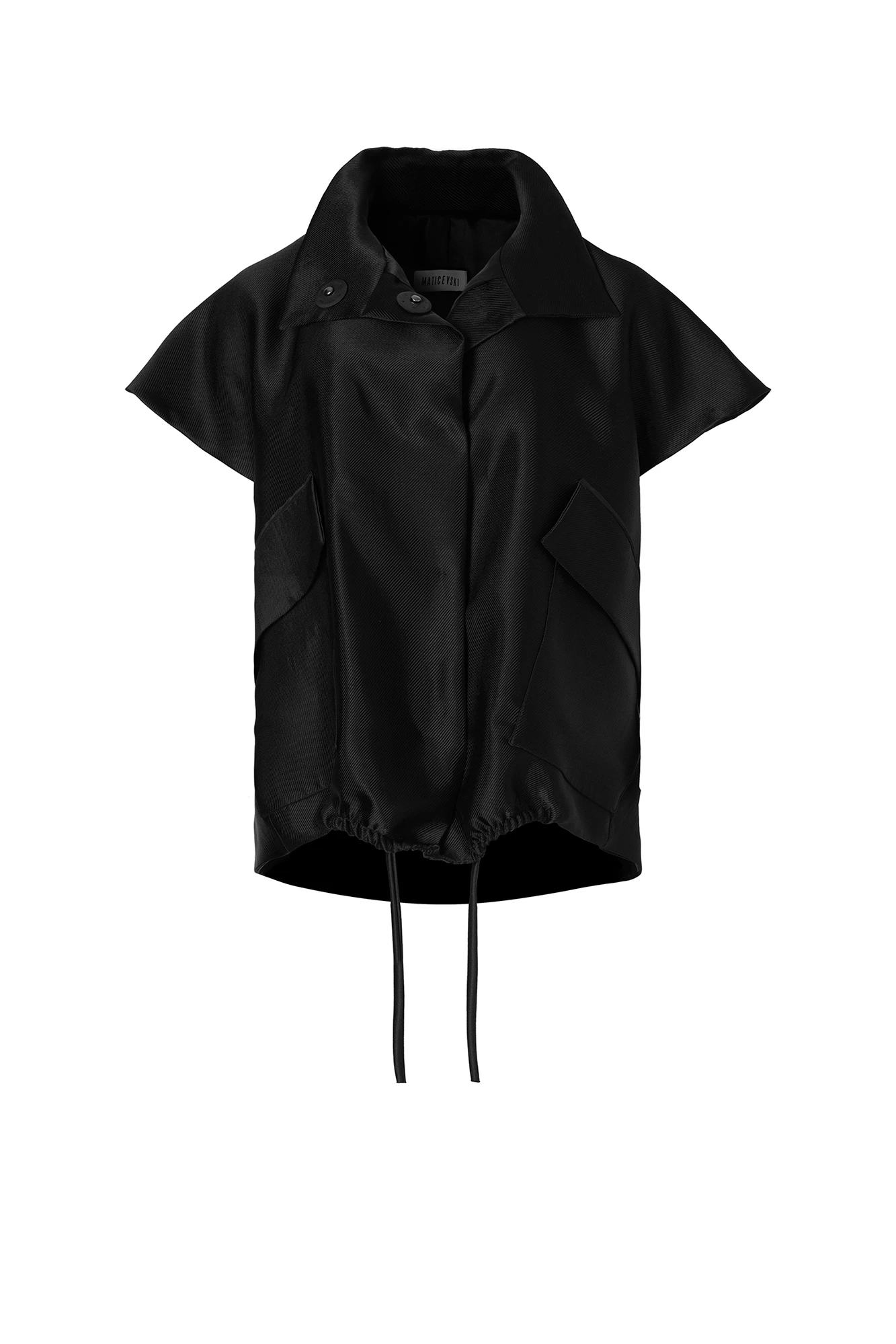 Maticevski Verbena Sleeveless Jacket Maticevski