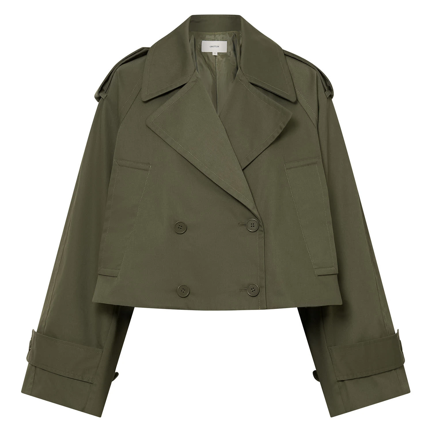 Oroton-Crop-Trench Oroton Clothing