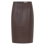 Oroton-Embossed-Croc-Pencil-Skirt Oroton Clothing
