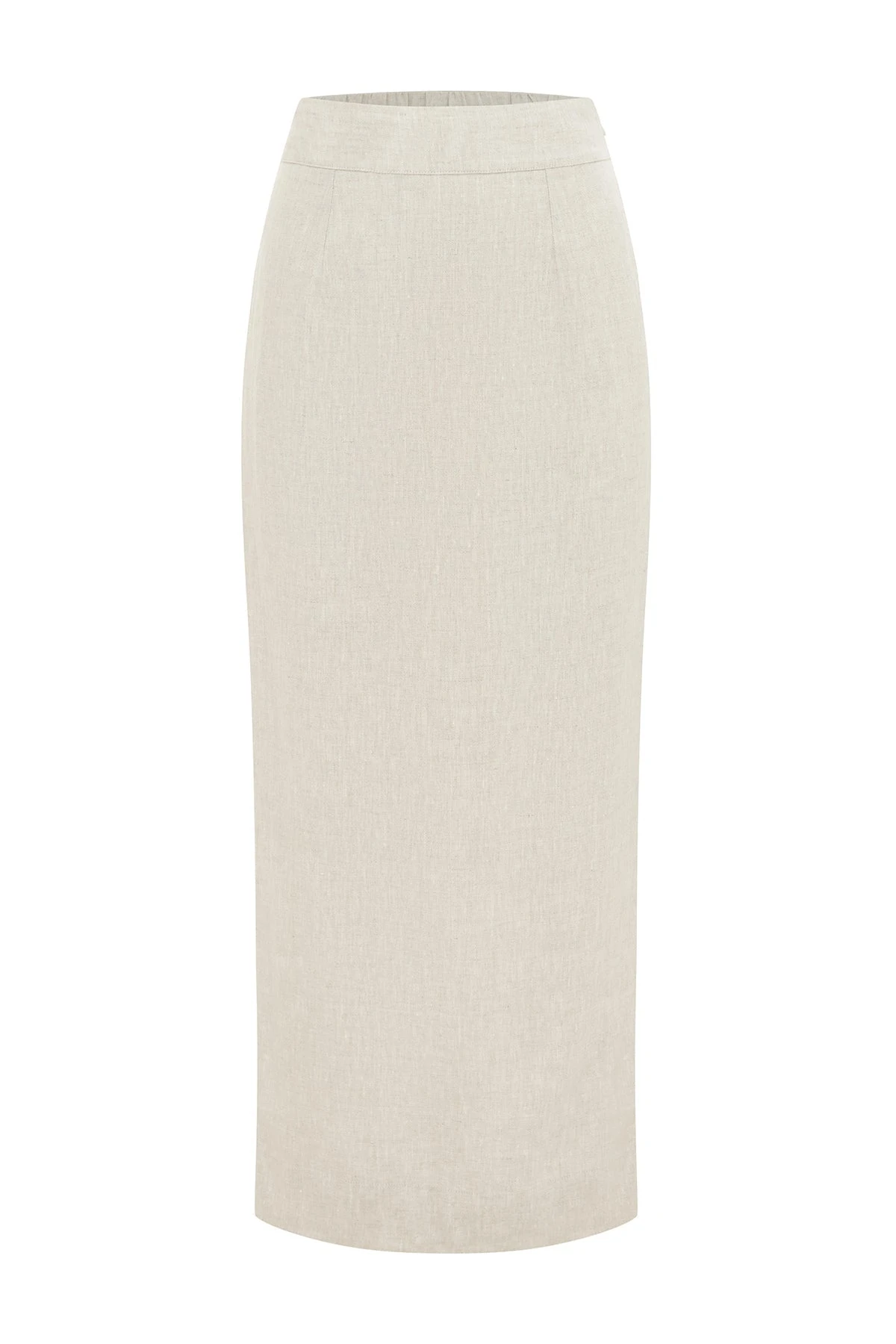 Posse-The-label-Emma-Pencil-Skirt-Natural Posse The label Clothing