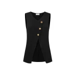 Posse-The-label-Gigi-Gilet-Black Posse The label Clothing