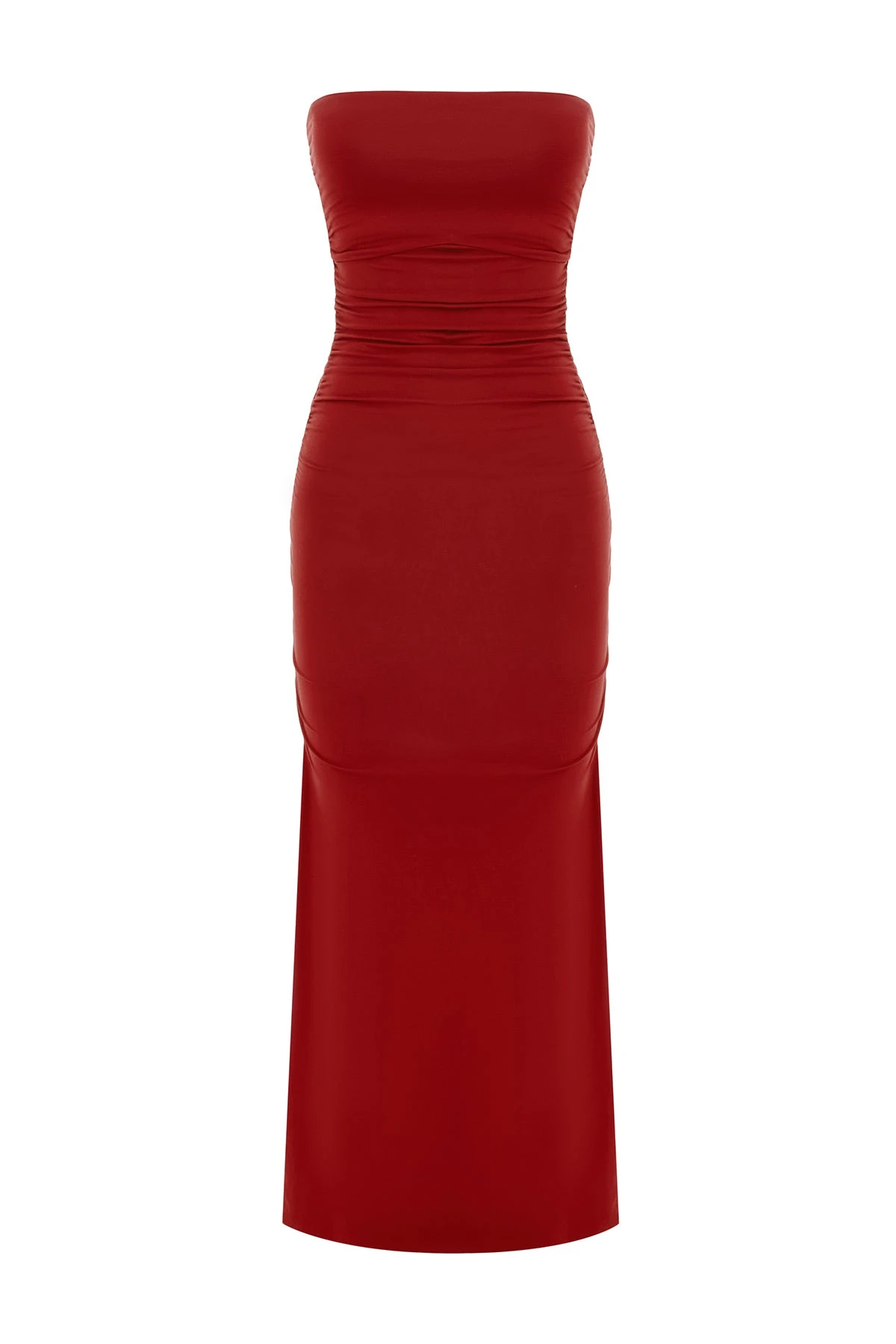 Posse-The-label-Isabela-Strapless-Dress-Crimson Posse The label Clothing