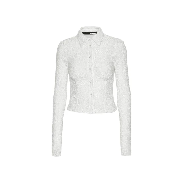 Lace Shirt Bright White