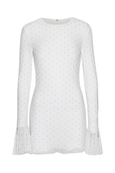 Mini Pearl Dress Bright White