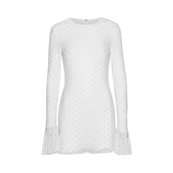 Mini Pearl Dress Bright White