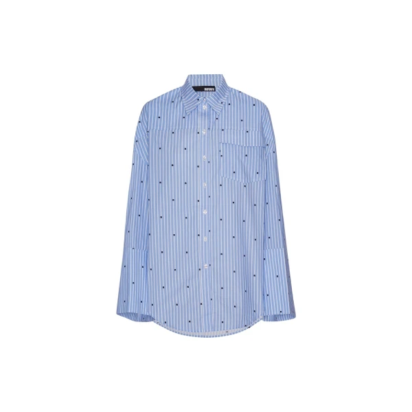 Oversized Shirt Blue