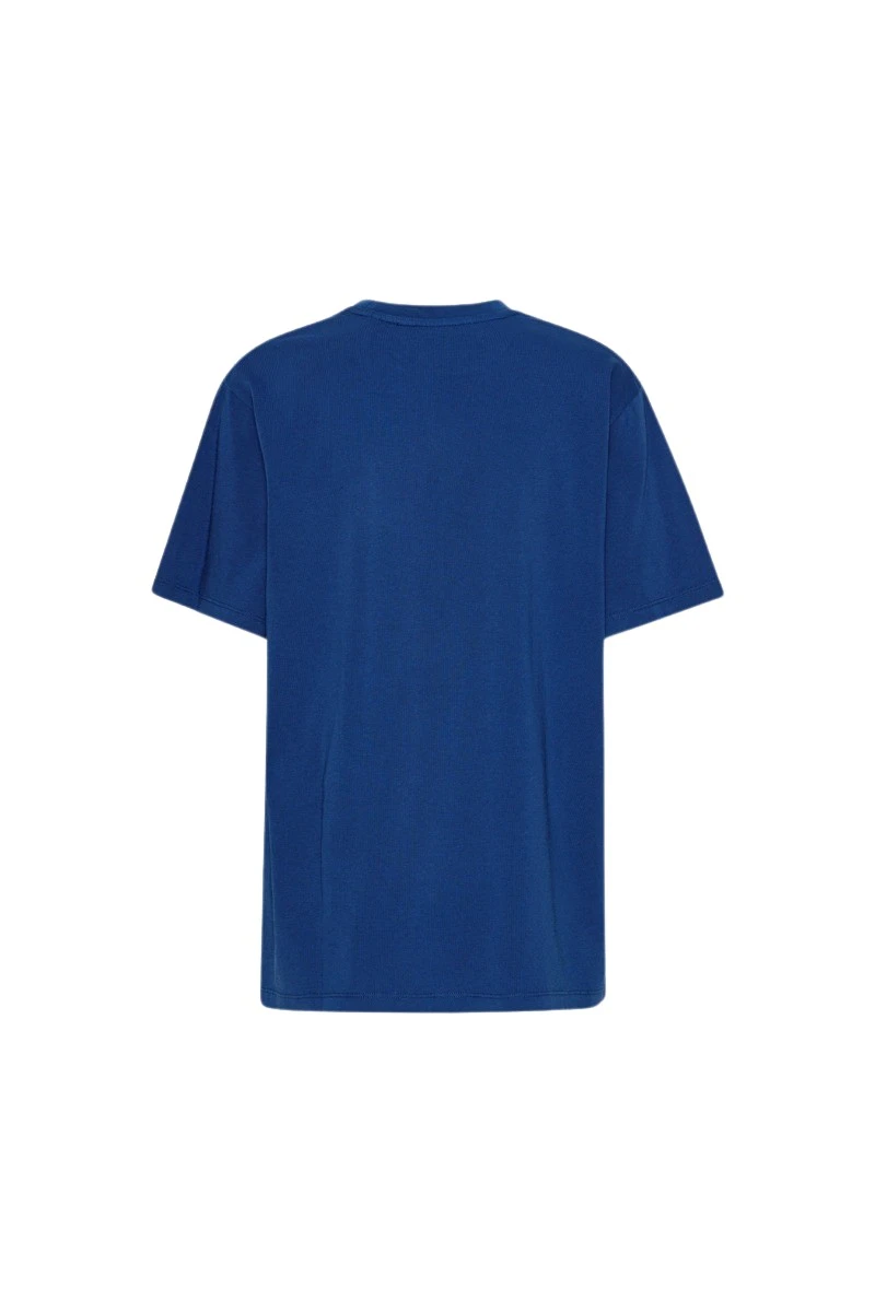 Rotate-Birger-Christensen-Oversized-T-Shirt-Blue45425_nobg Oversized T-Shirt Blue - Image 1