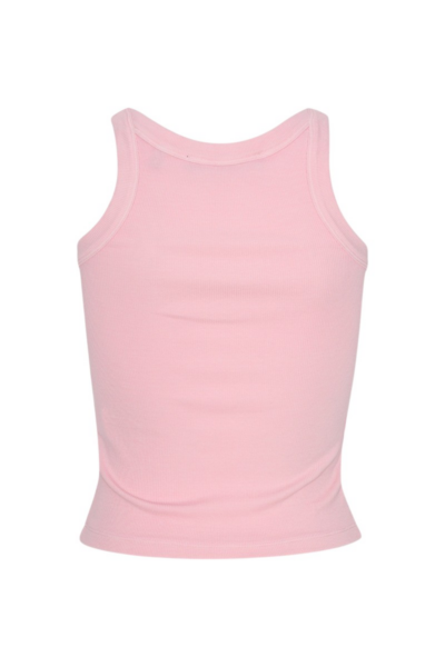 Ribbed Tank Top Light Pink