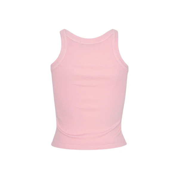 Ribbed Tank Top Light Pink