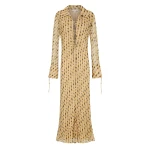 Axel Shirt Tie Maxi Dress