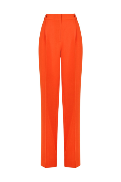 Irena Mid Rise Pant - Hibiscus