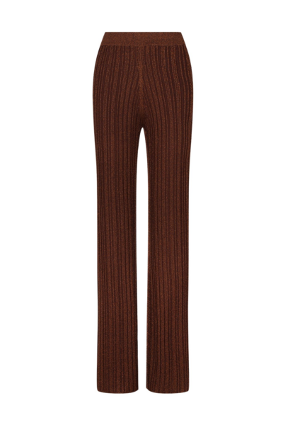Kamari Straight Leg Pant - Brandy Brown