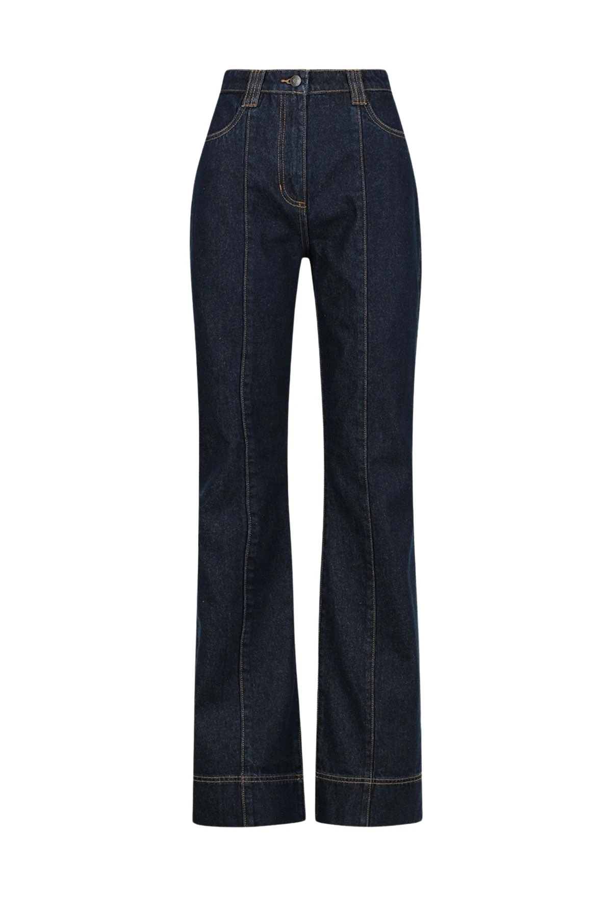 Shona-Joy-Rita-Pintuck-Straight-Leg-Jean-Deep-Indigo25168_nobg Rita Pintuck Straight Leg Jean - Deep Indigo - Image 1