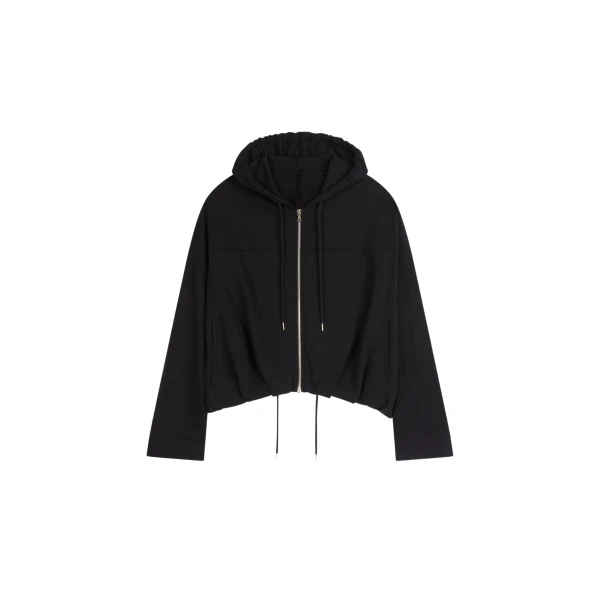 Cocoon zip hoodie