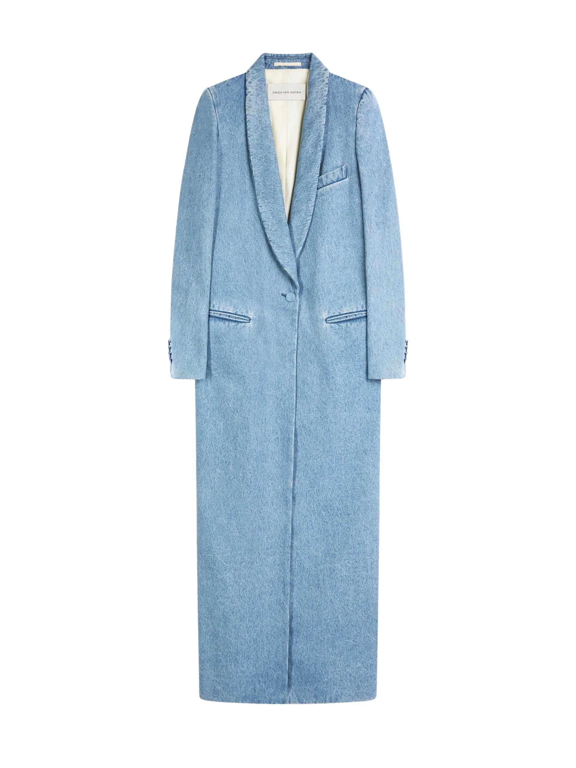Dries-Van-Noten-Denim-tuxedo-coat-4-scaled55628_nobg Denim tuxedo coat - Image 1